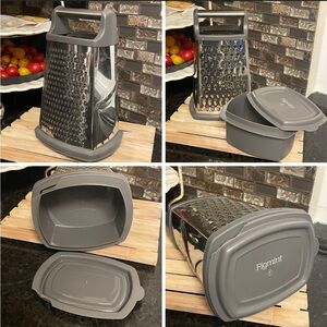 Figmint Box Grater with Container